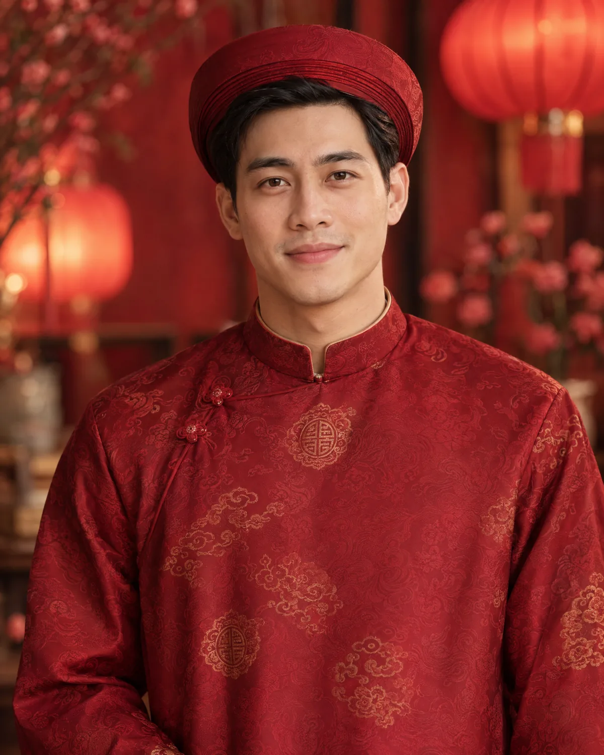 Ảnh chú rể Minh Quân